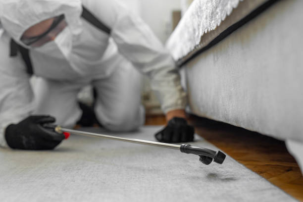 Professional Pest Control technician working in Schwenksville, PA